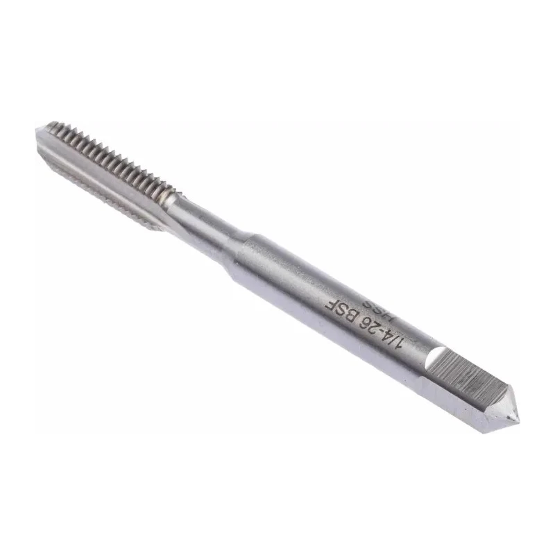 RS PRO Tap Set, 1/4 BSF Thread, BSF Standard, HSS Hand Tap Set, Straight Flute, 6.3mm Shank Diameter, ISO Taps 151-965