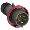 Amphenol Industrial Industrial Power Connector Easy & Safe Series 3P+N+PE Cable Mount Male 32A 415V IP67 IP67