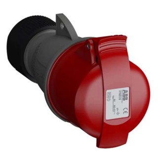 Amphenol Industrial Cable Mount Industrial Power Connector, 3P+PE, 16A 415V IP44 Rated Easy & Safe IP44