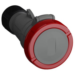 Amphenol Industrial Cable Mount Industrial Power Connector 3P+N+PE 16A 415V IP67 Red 2CMA101136R1000 416EC6W