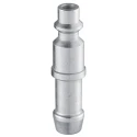 PREVOST Treated Steel Plug for Pneumatic Quick Connect Coupling ISO 6150 B, Hose Barb 6mm IRP 066806P2