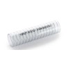 Contitech Metalflex Polyvinyl Chloride Steel Reinforced Hose Pipe 16 mm ID, 21.5 mm OD, Clear, 10 m 251016RS10