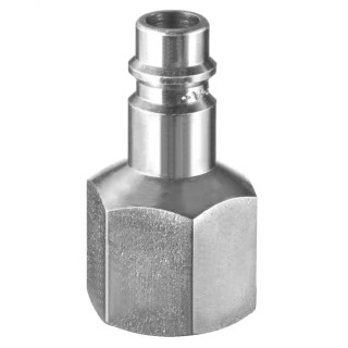 PREVOST Treated Steel Plug for Pneumatic Quick Connect Coupling 1/4 in Female BSP ERP 076101P2