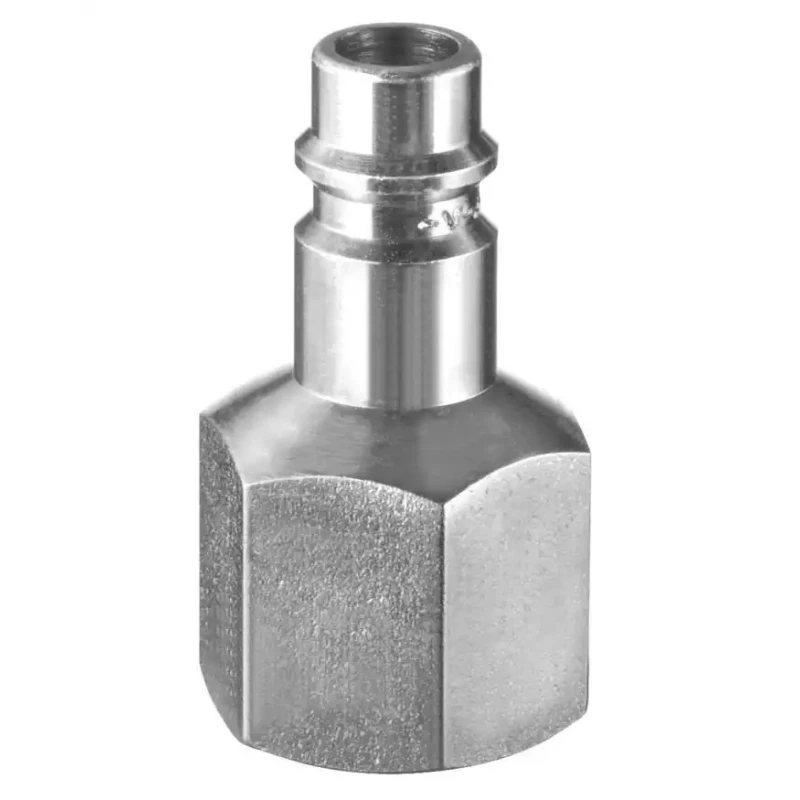 PREVOST Treated Steel Plug for Pneumatic Quick Connect Coupling 1/4 in Female BSP ERP 076101P2