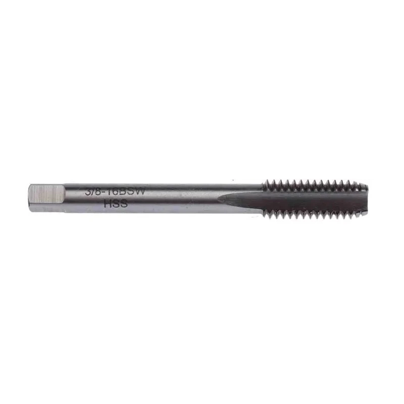 RS PRO Tap Set 3/8 BSW Thread BSW Standard Hand Tap HSS Straight Flute 80mm Length 152-132