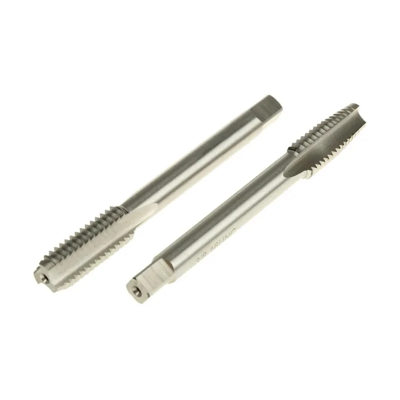 RS PRO Tap Set, 3/8 UNC Thread, UNC Standard, Hand Tap, HSS, 80mm Length, 2 Pieces 152-186
