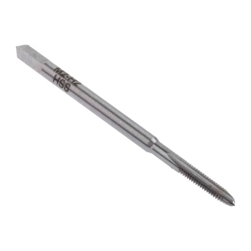 RS PRO Threading Tap, M2 Thread Size, Metric Standard, HSS Straight Flute, Hand Tap, ISO Taps, 41mm Overall Length 152-164