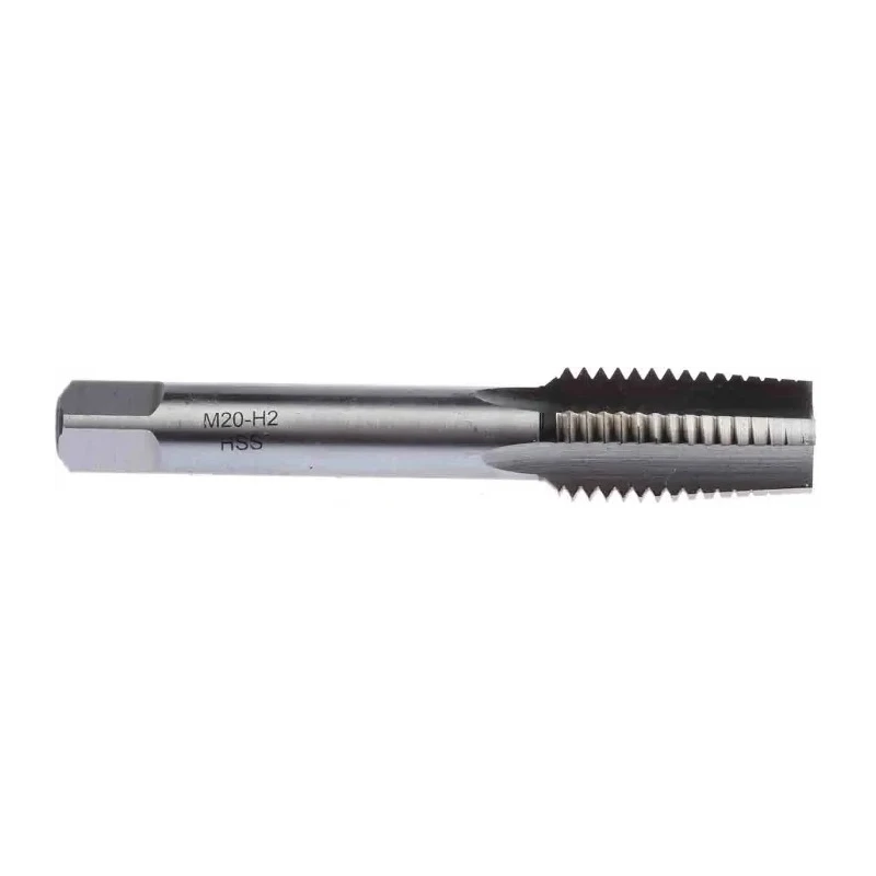 RS PRO Threading Tap, M20 Metric Standard, Right Hand Thread, HSS Material, Hand Tap, 112mm Length 152-255