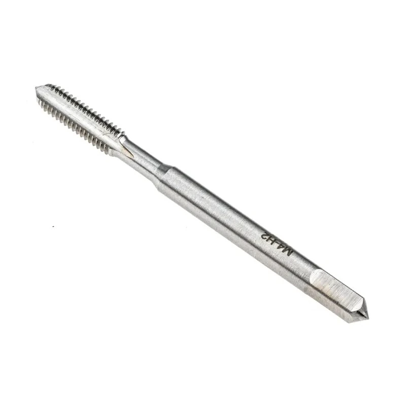 RS PRO High Speed Steel M4 Thread Metric Standard Hand Threading Tap, Right Hand, Blue Stream Tempered 152-299