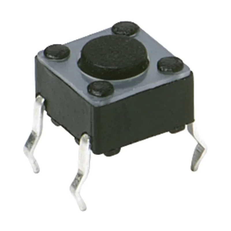 C & K IP40 Blue Tactile Switch Button SPST 50mA 250V AC 12V DC Through Hole PTS645SM952 LFS