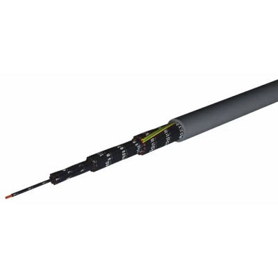 AXINDUS CAELIFLEX Unscreened Control Cable 3 Cores 1.5mm² 15AWG 300, 500V Grey Polyvinyl Chloride Sheath 100 m 1030150C100