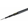 AXINDUS CAELIFLEX Unscreened Control Cable 3 Cores 1.5mm² 15AWG 300, 500V Grey Polyvinyl Chloride Sheath 100 m 1030150C100