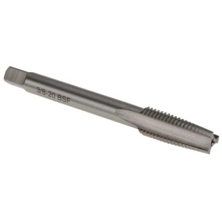 RS PRO Tap Set with 3/8 BSF Thread Size, Straight Flute, High-Speed Steel (HSS) Material, 80mm Overall Length, Hand 152-362