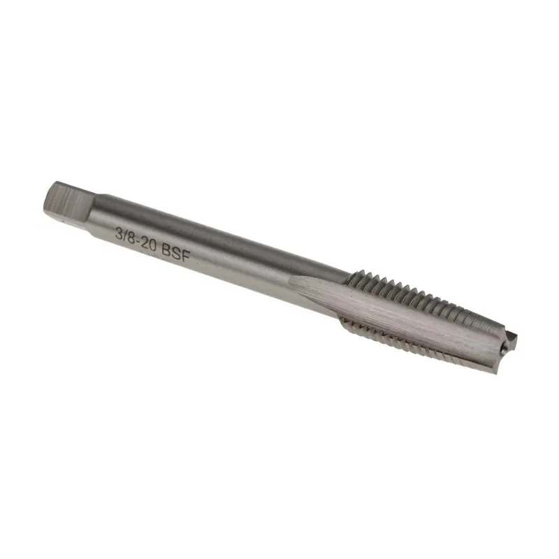 RS PRO Tap Set with 3/8 BSF Thread Size, Straight Flute, High-Speed Steel (HSS) Material, 80mm Overall Length, Hand 152-362