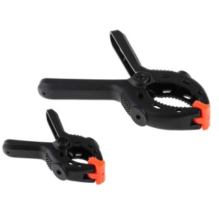 RS PRO Nylon Spring Clamp with 70 mm Jaw Opening and 88 mm Jaw Depth 152-445