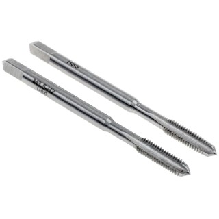 RS PRO Metric Standard Hand Tap Set, M3.5 Thread Size, Straight Flute, 50mm Overall Length, HSS Material, ISO 152-485