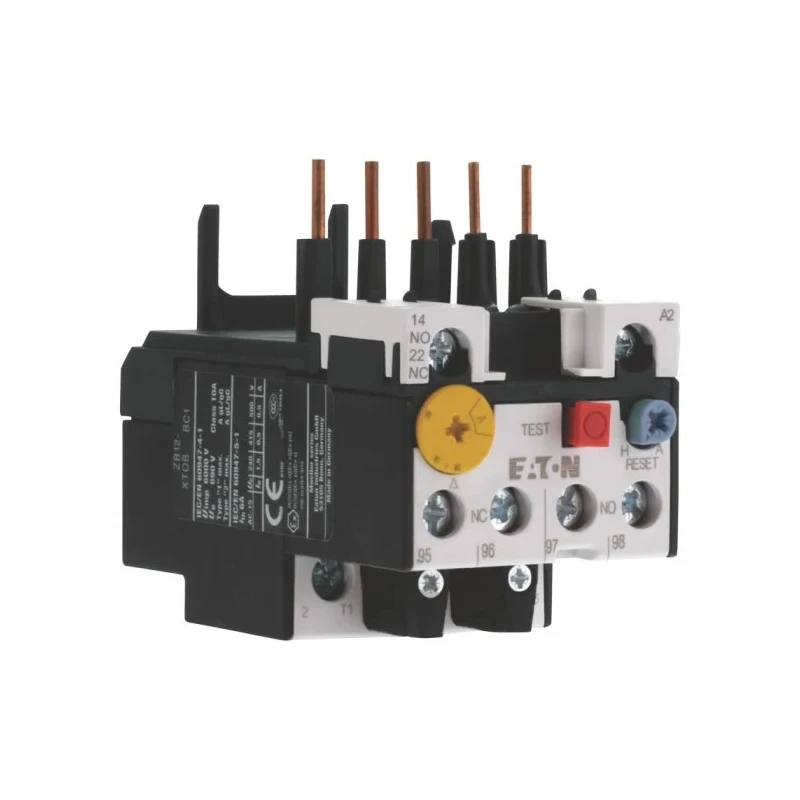 Eaton ZB Series Overload Relay 1 NO/1 NC, 12-16A F.L.C, 16A Contact Rating, 6W Power, 500V AC Control Voltage 290168 ZB12-16