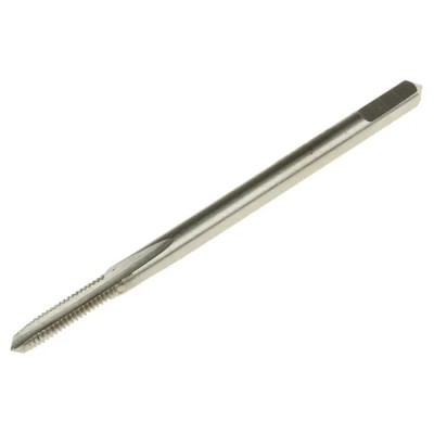 RS PRO Threading Tap, M2.5 Thread Size, Metric Standard, Straight Flute Second, HSS, Right Hand, Hand Tap, 44.5mm 152-564