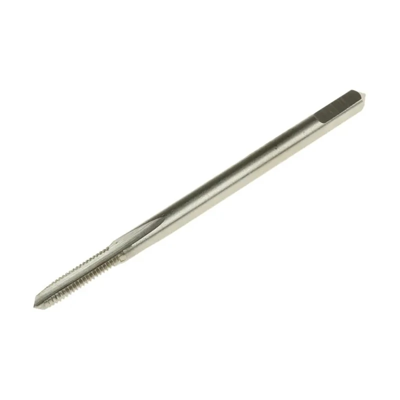 RS PRO Threading Tap, M2.5 Thread Size, Metric Standard, Straight Flute Second, HSS, Right Hand, Hand Tap, 44.5mm 152-564