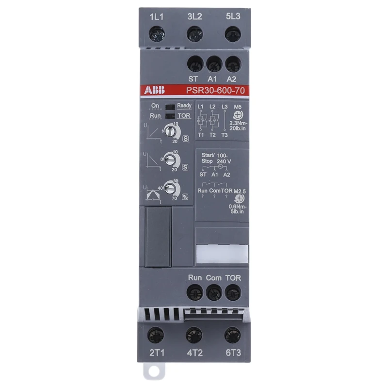 ABB PSR Series 3 Phase 600V AC 15 kW Soft Starter IP20 