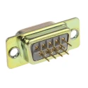 RS PRO 9 Way Straight 2.74 mm Pitch Through Hole D-Sub Connector Male 472-758