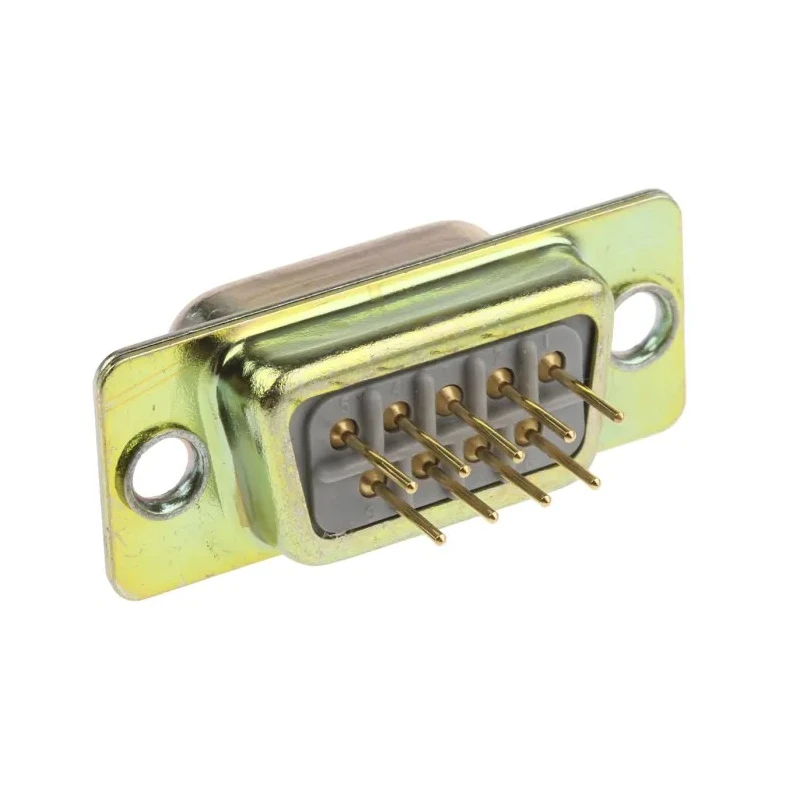 RS PRO 9 Way Straight 2.74 mm Pitch Through Hole D-Sub Connector Male 472-758