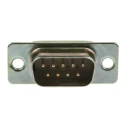 RS PRO 9 Way Straight 2.74 mm Pitch Through Hole D-Sub Connector Male 472-758