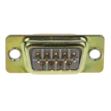 RS PRO 9 Way Straight 2.74 mm Pitch Through Hole D-Sub Connector Male 472-758