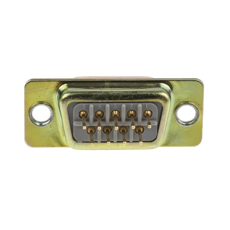 RS PRO 9 Way Straight 2.74 mm Pitch Through Hole D-Sub Connector Male 472-758
