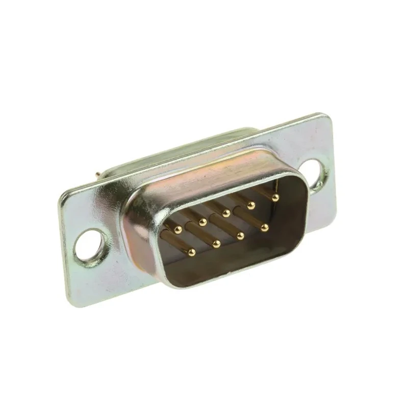 RS PRO 9 Way Straight 2.74 mm Pitch Through Hole D-Sub Connector Male 472-758
