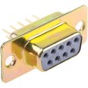 RS PRO 9 Way Straight Through Hole D-Sub Connector Female 472-764