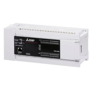 Mitsubishi Electric MELSEC iQ-F Series PLC CPU 32-Input Analogue Input 32 Outputs Analogue Output FX5U