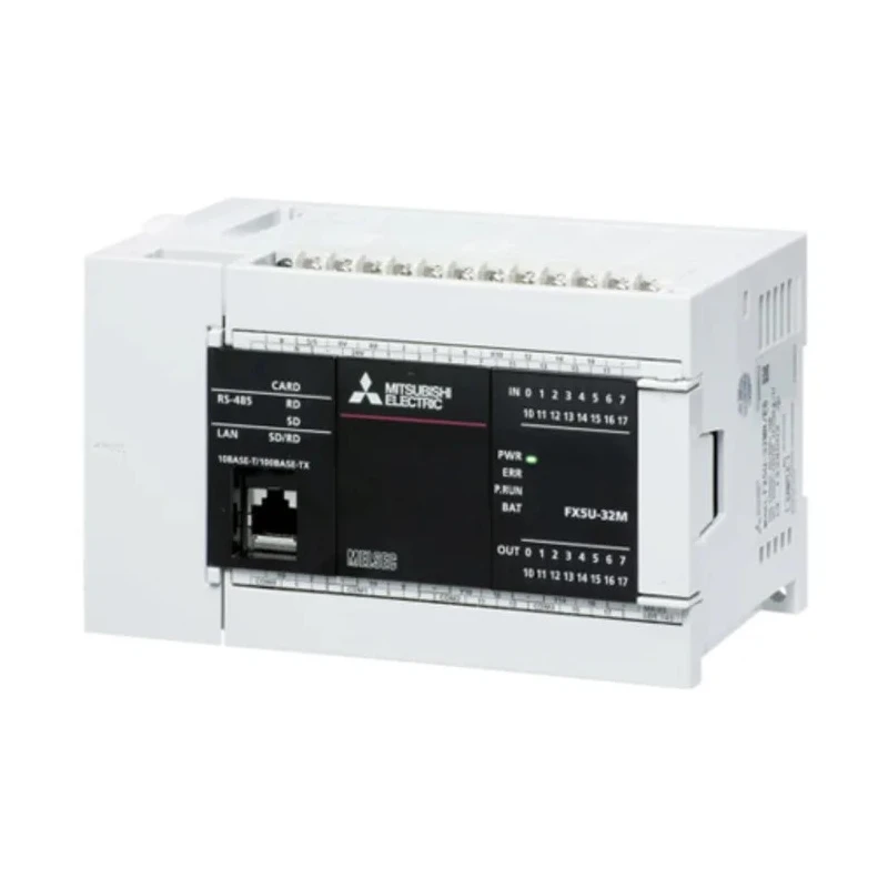 RS PRO MELSEC iQ-F Series PLC CPU, 16-Input Analogue Input, 16 Outputs Analogue Output FX5U