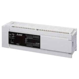 Mitsubishi Electric MELSEC iQ-F Series PLC CPU 40-Input Analogue Input 40 Outputs Analogue Output FX5U