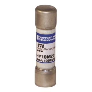 Mersen 10A GPV Glass Melamine Cartridge Fuse 10 x 38 mm HP10M10