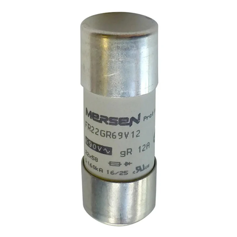 Mersen 50A FF Ceramic Cartridge Fuse 22 x 58 mm 700V AC Protistor Series FR22GR69V50T C1018626 C1018626 / FR22GR69V50T