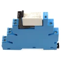 Finder 38 Series Interface Relay, DIN Rail Mount, 24V AC/DC Coil, DPDT Contact Configuration, 8A Current 38.52.0.024.0060