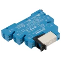 Finder 38 Series Interface Relay, DIN Rail Mount, 125V AC/DC Coil, DPDT Contact, 4.6mA Coil Current 38.52.0.125.0060