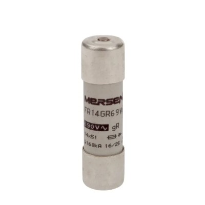 Mersen 40A FF Ceramic Cartridge Fuse 14 x 51 mm, 700V AC, Super Fast Acting Protistor S1017191 / FR14GR69V40T