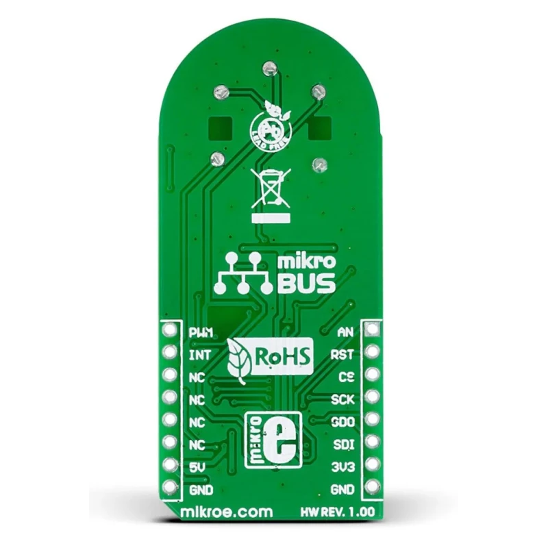 MikroElektronika Rotary Y MikroBus Click Board with Alps EC12D 15-Pulse Incremental Rotary Encoder and 16 MIKROE-1825