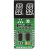 MikroElektronika Display Board AlphaNum G Click 2 14 Segment Display Add On Board With TLC5926 x 2 MIKROE-1851