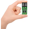 MikroElektronika Display Board AlphaNum G Click 2 14 Segment Display Add On Board With TLC5926 x 2 MIKROE-1851