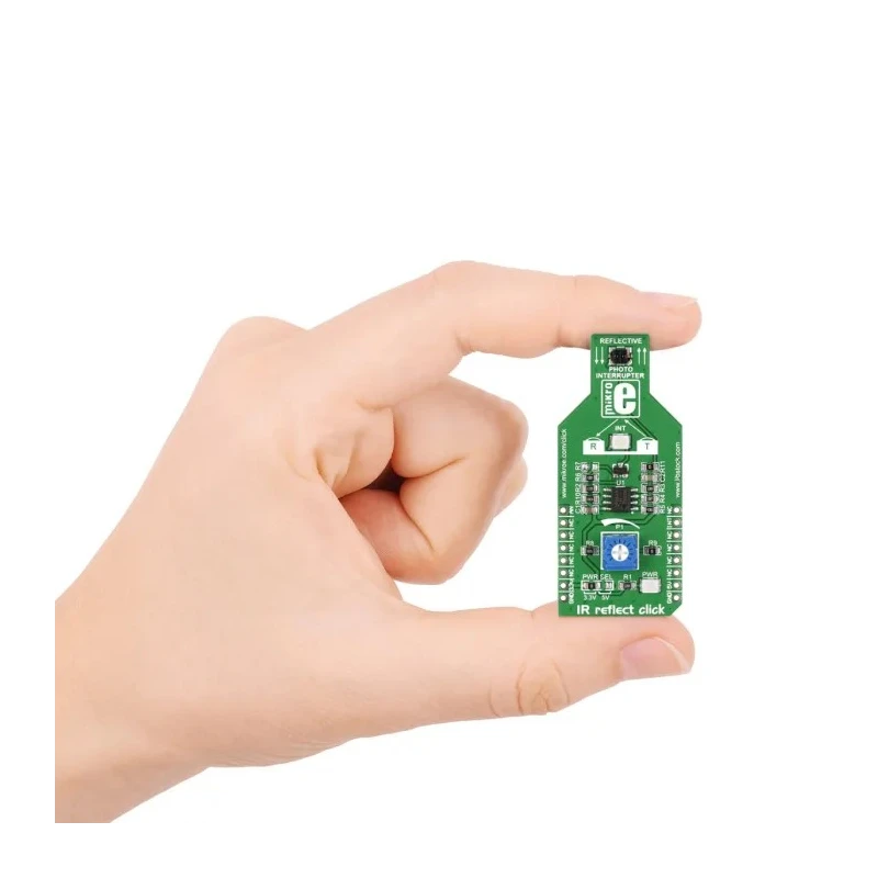 MikroElektronika IR Reflect Click Proximity Sensor MikroBus Click Board for GP2S700HCP MIKROE-1882