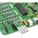 MikroElektronika Display Board 4x4 RGB Click LED Matrix Add On Board with WS2812, MCP1826 LDO Regulator MIKROE-1881