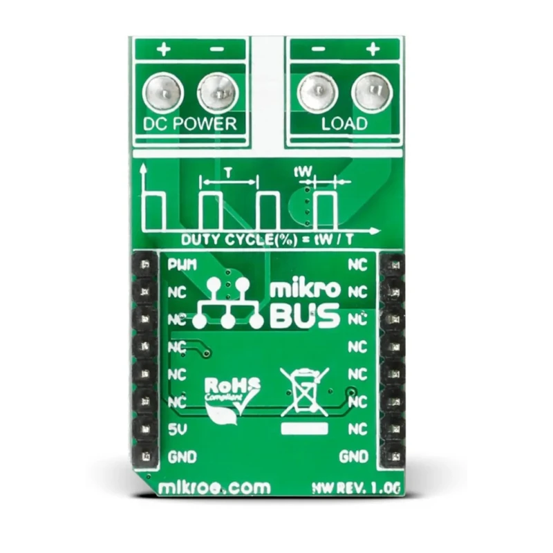 MikroElektronika Power Management Development Kit PWM Driver Click Motor Controller MIKROE-2272