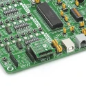 MikroElektronika Line Follower Click MikroBus Click Board with 5x QRE1113 Reflective Sensors MIKROE-1999