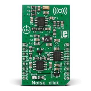 MikroElektronika Noise Click Microphone Sensor MikroBus Click Board for MCP4921 MIKROE-2371