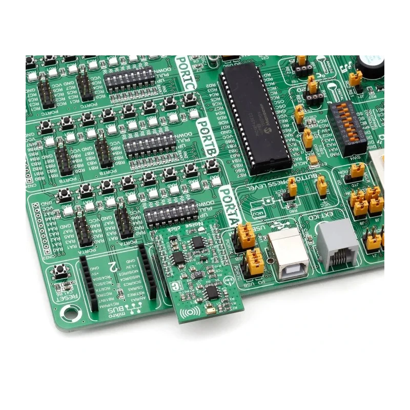 MikroElektronika Noise Click Microphone Sensor MikroBus Click Board for MCP4921 MIKROE-2371