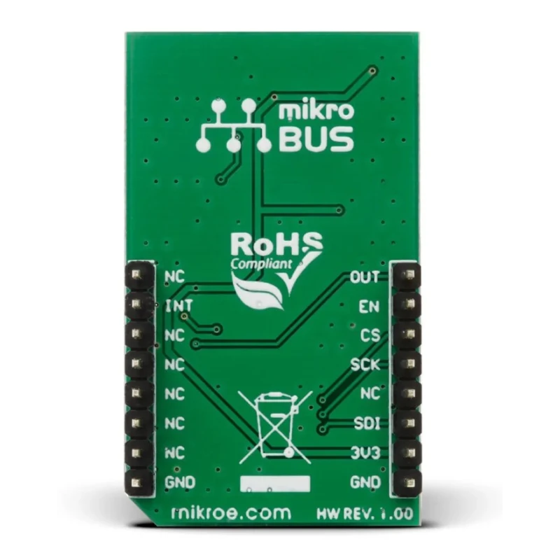 MikroElektronika Noise Click Microphone Sensor MikroBus Click Board for MCP4921 MIKROE-2371