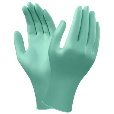 Ansell MICROFLEX NeoTouch 25-101 Green Neoprene Disposable Gloves 0.13 mm Thickness Size L 25101090